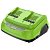 Ультрабыстрое двойное зарядное устройство GREENWORKS G24X2C8 (2958807)
