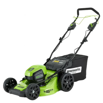 Аккумуляторная газонокосилка GREENWORKS 60V GD60LM46SP (2502907)