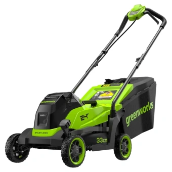 Аккумуляторная газонокосилка GREENWORKS  24V GD24LM331 (2520607)