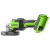 Аккумуляторная угловая шлифовальная машина (болгарка) GREENWORKS 24V GD24AG (3200207UB) с 4 Ач аккумулятором и зарядным устройством в сумке