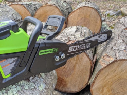 Аккумуляторная пила Greenworks GD60CS40 - обзор