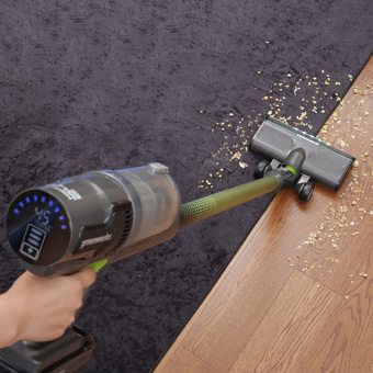 Аккумуляторный вертикальный пылесос GREENWORKS GD24SV (4701407UB) с АКБ 4 Ah и ЗУ