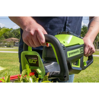 Аккумуляторный кусторез GREENWORKS GD60HT66 (2206507) без АКБ и ЗУ