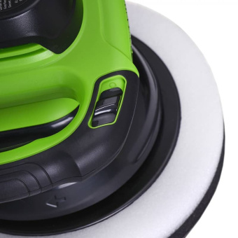 Аккумуляторная полировальная машина GREENWORKS 24V G24BU10 (3502107) без аккумулятора и зарядного устройства