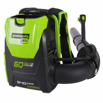 Аккумуляторный воздуходув GREENWORKS GD60BPB (2402307) без АКБ и ЗУ