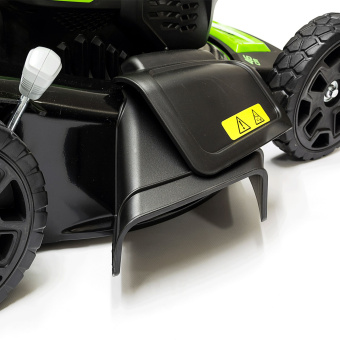 Самоходная аккумуляторная газонокосилка GREENWORKS GD40LM46SPK5 (2506807UG) с АКБ 5 Ah и ЗУ
