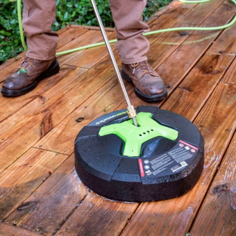 GREENWORKS Насадка для очистки поверхностей 38 см для моек высокого давления 250 бар (5201707)