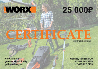ПОДАРОЧНЫЙ СЕРТИФИКАТ VOLT.CITY 25000