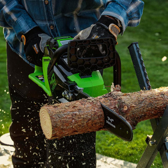 Аккумуляторная электропила GREENWORKS GD40CS15 (2005707UA) с АКБ 2 Ah и ЗУ