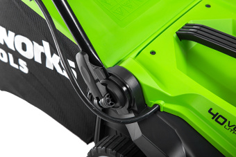 Аккумуляторная газонокосилка GREENWORKS G40LM35K2 (2501907UA) с АКБ 2 Ah и ЗУ