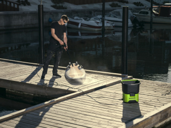 Аккумуляторная мойка высокого давления GREENWORKS GDC40 (5104507) без АКБ и ЗУ