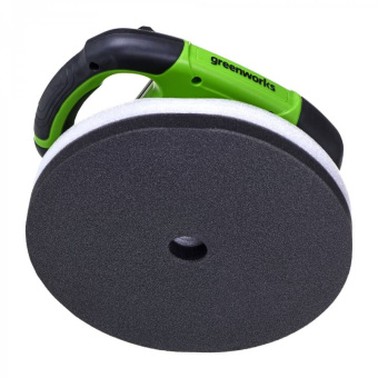 Аккумуляторная полировальная машина GREENWORKS 24V G24BU10 (3502107) без аккумулятора и зарядного устройства